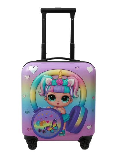 Barbie Kids Hard Trolley